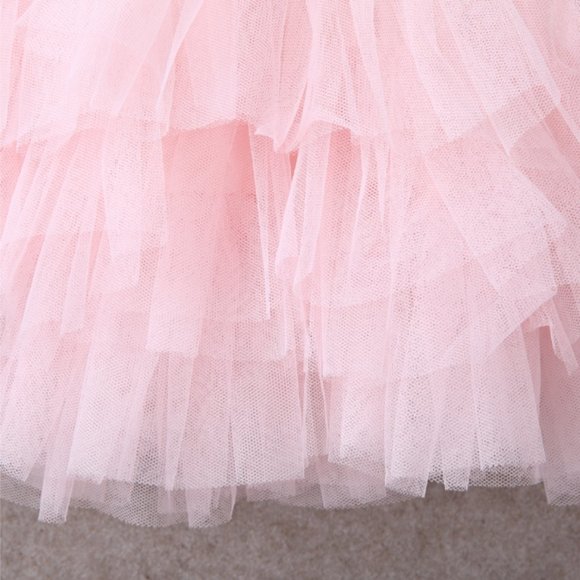 Frozen Wonderland Snowflakes Girl Outfit Clothes Dress New Year Sequin Tulle - Picture 7 of 9